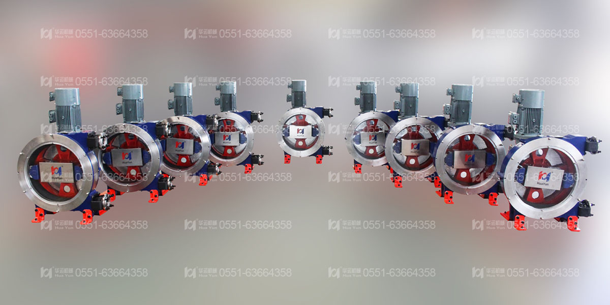 美國客戶所購新型軟管泵制造完畢等待發(fā)貨