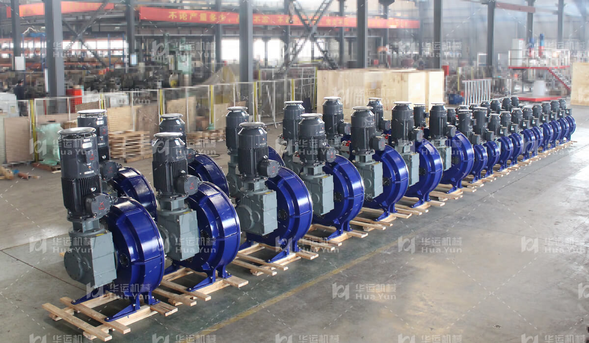 某軍工企業(yè)軟管泵大批量生產(chǎn)完成