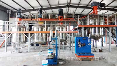 上饒?zhí)旒涯戤a(chǎn)8000噸電氣自動(dòng)化水性涂料項(xiàng)目