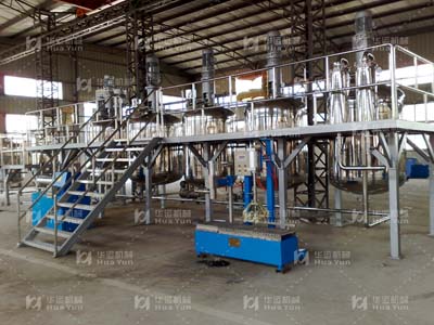 朝鮮研究院采購HYD-5000型涂料成套設(shè)備