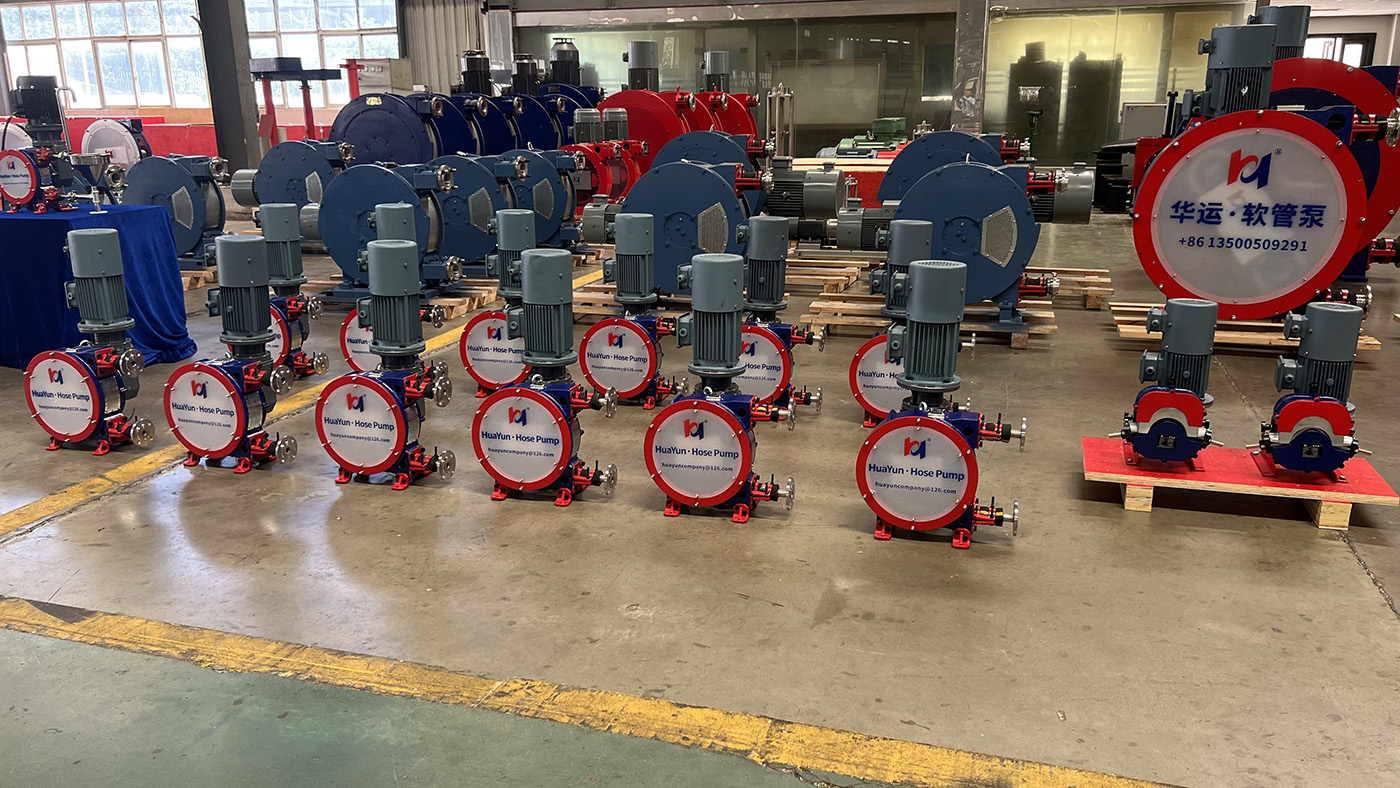 合肥華運(yùn)機(jī)械軟管泵啟程發(fā)往歐洲，助力污水處理升級?